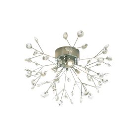 Aneta Lighting Viva plafond krom kristall