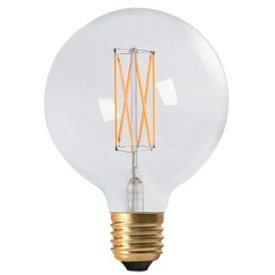 Pr Home Globlampa Led Elect Filament 95Mm 4W E27 Dimbar
