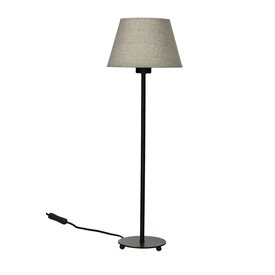 Aneta Lighting Ester Bordsfot Svart Hög Exkl. Skärm 53Cm