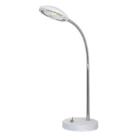 Aneta Lighting Hero bordslampa vit-krom