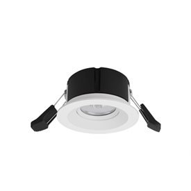 Maxel Hybrid stor downlight 6W Ø95 2700K Vit IP44