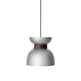 Konsthantverk Liv 3446-5 Taklampa Alu/Läder