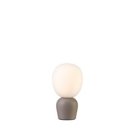 Belid B4001 Buddy bordslampa sandstruktur opalvit