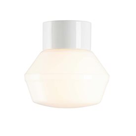 Ifö Classic Ifökupa tak- och vägglampa IP54, Vit/Blank