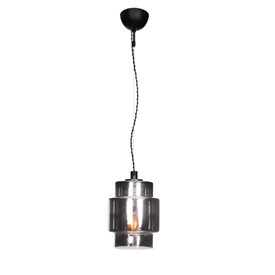 By Rydéns Ebbot Taklampa 20Cm Rökfärgad