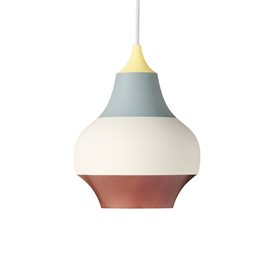 Louis Poulsen Cirque Taklampa 22 cm, Gul överdel