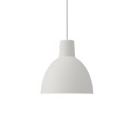 Louis Poulsen Toldbod 250 pendel metall vit
