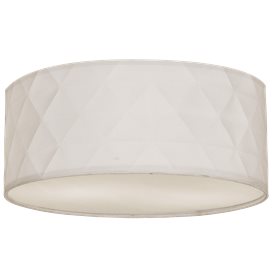 Aneta Lighting Bendir plafond 38cm vit romb