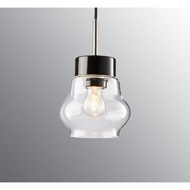 Ifö Electric Smycka Emma Svart/Klarglas Komplett