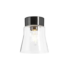 Ifö Electric Open Anna Svart/ Klarglas Ip21