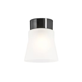 Ifö Open Anna Svart/Frostat Glas Ip21