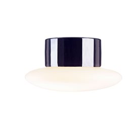 Ifö Electric Aton Cairo Led 3000K Svart/Opalglas Ip44