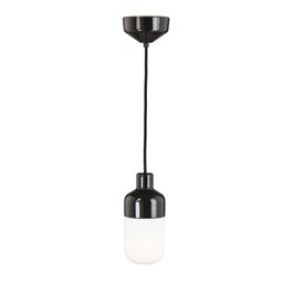Ifö Electric Ohm Pendel 100/215 Svart/Matt Opal Ip44