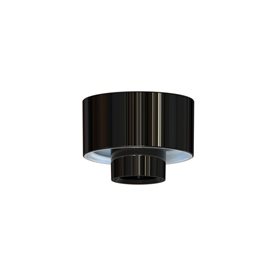 Ifö Electric Porslinsarmatur Rak Svart 84,5Mm Ing Bak Ip44