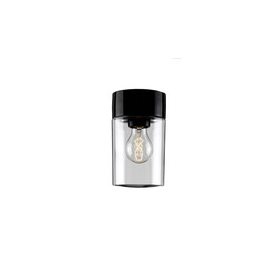 Ifö Electric Opus 120/200 Svart/Klarglas Vägg/Tak Ip54