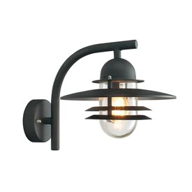 Norlys Oslo 240 väggarmatur IP55, Svart