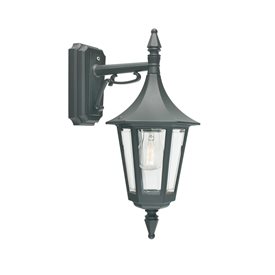 Norlys Rimini 2591 Vägglampa Nedåt Svart Ip54