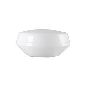 Ifö Electric Reservglas Classic Kantig Vit/Blank Opalglas 99/265Mm