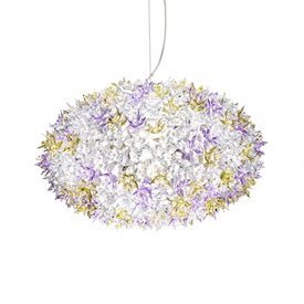 Kartell Bloom Pendel Rund Medium Lavendel