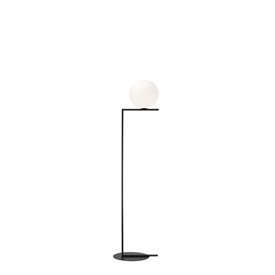 Flos IC Lights F2 Golv Svart