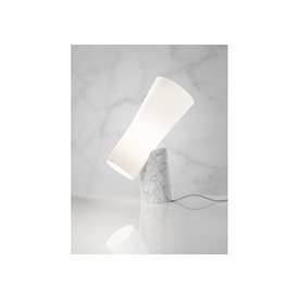 Foscarini Nile Bordslampa Marmor Vit