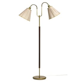 Ah Belysning G288 Gripsholm Golvlampa, oxid/mahogny (2-armad exkl. skärmar)