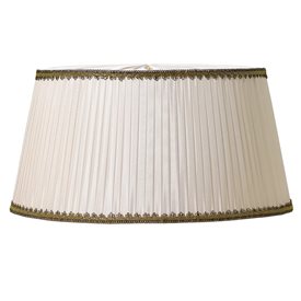 Ah Belysning Linnea Sk360 Lampskärm Rund, Beige Centrumhål