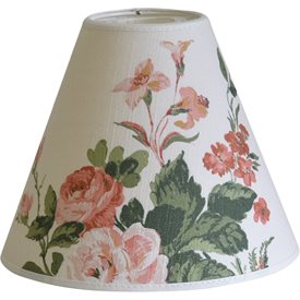 Hallbergs Belysning Rosemore Läslampskärm, Offwhite Laura Ashley Toppring E27