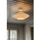 Alde & Lind Pollux Taklampskärm E27 D58 Plisserad, Off-White