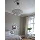 By Calixter Bonetto taklampa 85 cm, Vit och beige