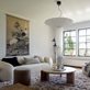 By Calixter Bonetto taklampa 85 cm, Vit och beige