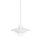 Belid T1214 Primus II Taklampa 43Cm, Mattvit/Mässing Med Hiss