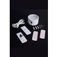 Unison No Cable uppladdningsbar vägglampa LED, Vit & svart (Dim-To-Warm)