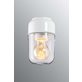 Ifö Electric Ohm 100/170 Vit/Klarglas Ip44