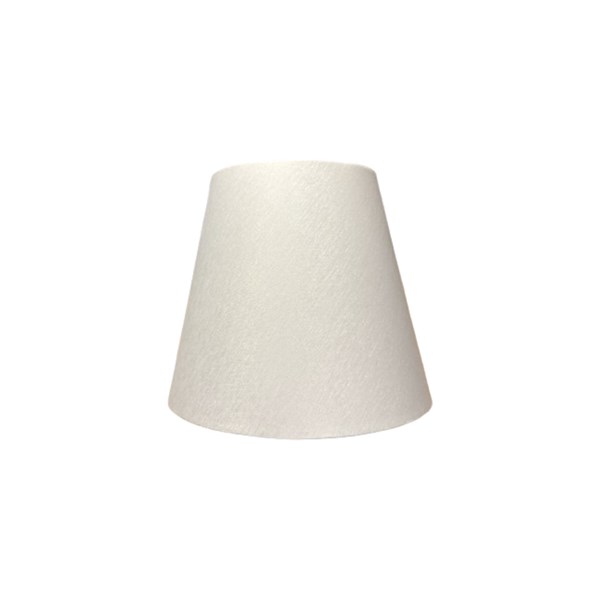 Vallentuna armatur & skärmateljé L5 lampskärm 14 cm Chintz, Vit