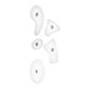 Foscarini Orbital Skärmset Vita