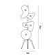 Foscarini Orbital Golvlampa Vit