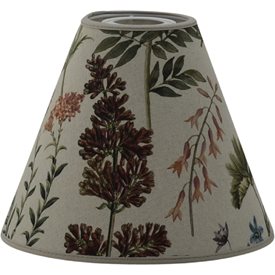 Hallbergs Belysning Flowerfield Läslampskärm, Natur Toppring E27