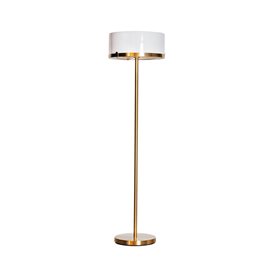 By Rydéns Marcel Golvlampa 150 Cm, Mässing och vit