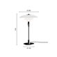 Louis Poulsen PH3/2 Bordslampa Glas/Krom