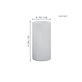 Eglo Geo bordslampa liten 20 cm, Vit