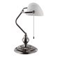 Eglo Banker Bordslampa, Nickel och vit