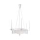 Konsthantverk Bergsman 3683 Taklampa Vit/Opal