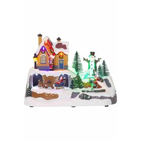 Star Trading Panorama Winterville Julby Snögubbe Stor