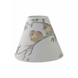 Hallbergs Belysning Elderwood Läslampskärm, Grön Laura Ashley Toppring E27