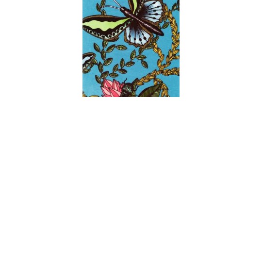 Vallentuna Taklampa Gustav 50Cm Blå Bugs&Butterflies Nadja Wedin Inkl. Upph Utgått