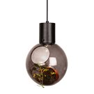 Globen Lighting Mini Hole Pendel/Bordslampa Rökfärgad/Mattsvart