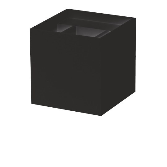 Westal Illusion Box Vägg Svart Led Ip54 Ställbar Ljusbild