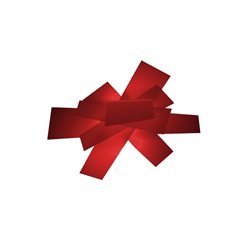 Foscarini Big Bang Tak/Väggplafond Röd