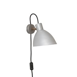 Konsthantverk Kh#1 Vägglampa 4001-5 Kort Arm Råjärn/Aluminium